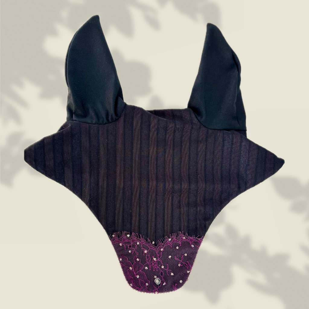 Midnight Amethyst Ear Bonnet