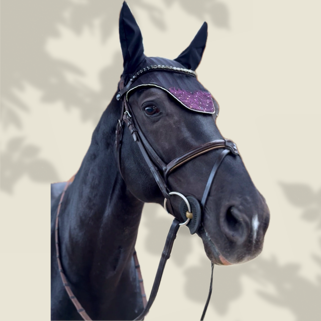 Midnight Amethyst Ear Bonnet