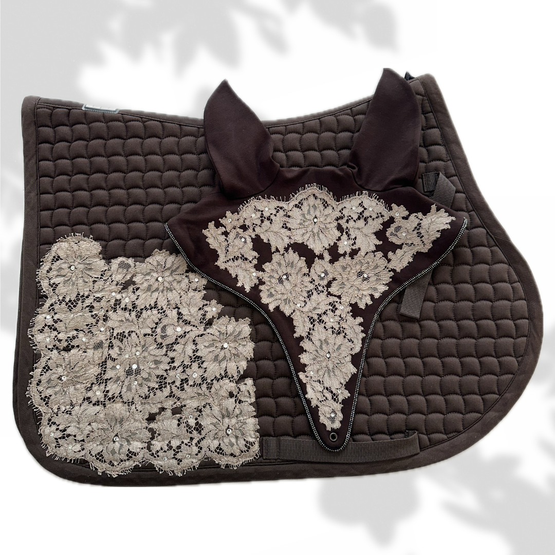 Chocolate Lace Set