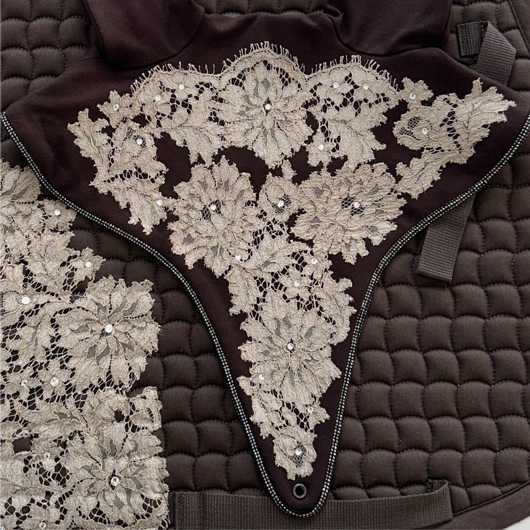Chocolate Lace Set