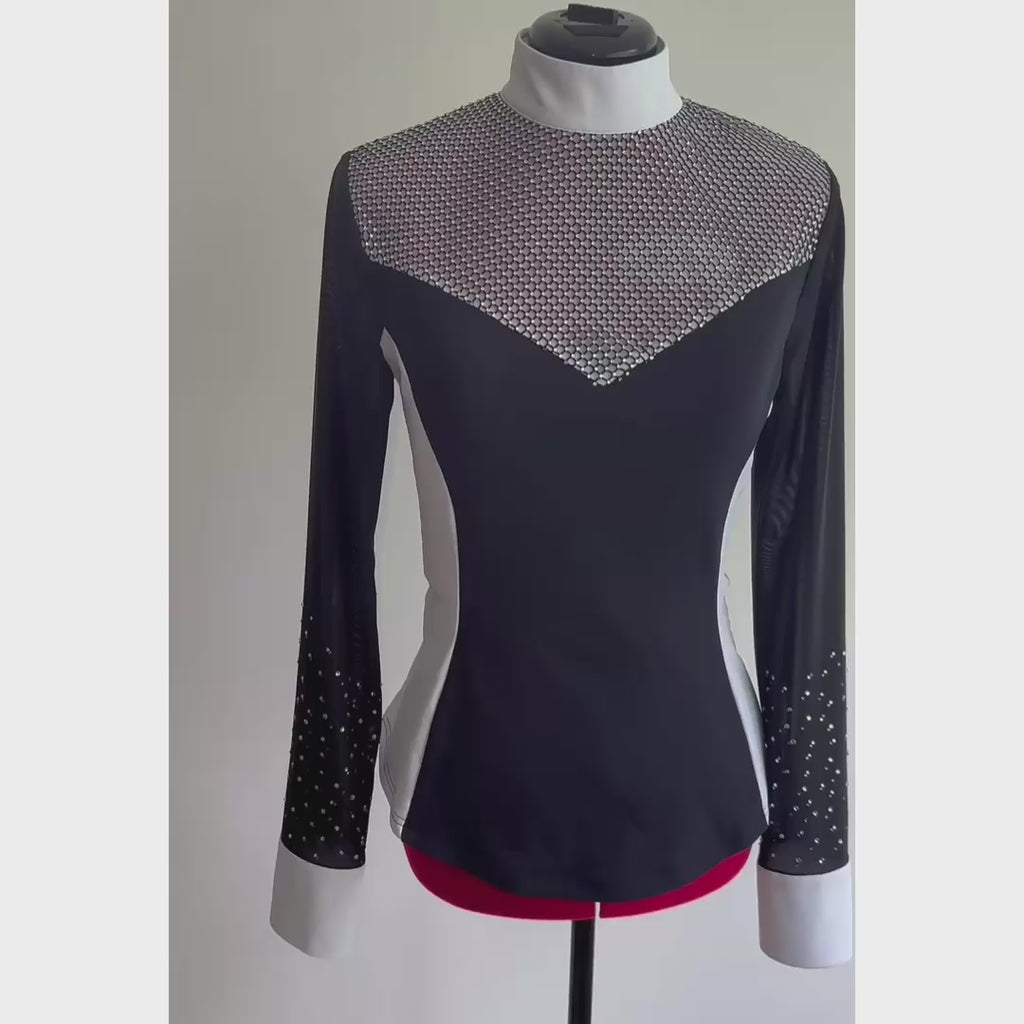 Diamond Noir Riding Shirt